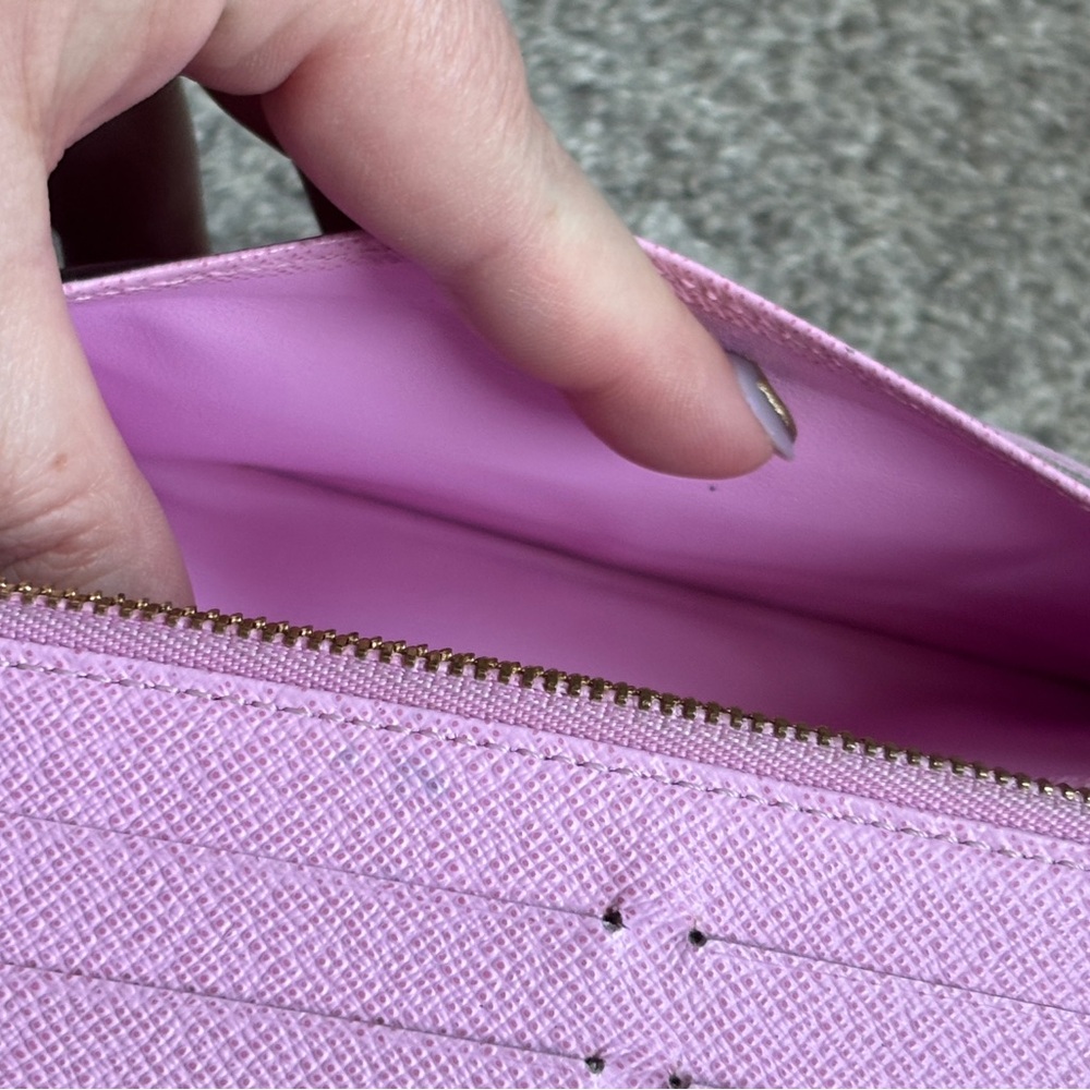 Louis Vuitton Multicolor Murakami Insolite Wallet White Pink - Picture 11 of 16